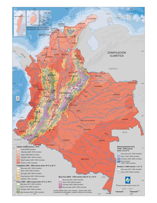 Imagen de Mapa de Zonificación Climática