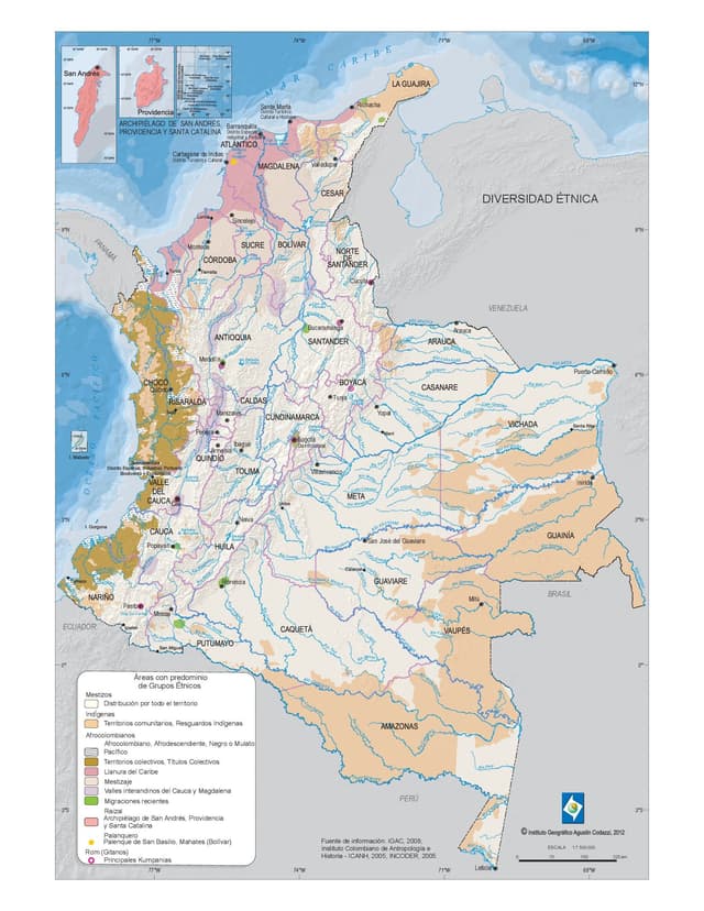 Imagen de Mapa de Diversidad Étnica